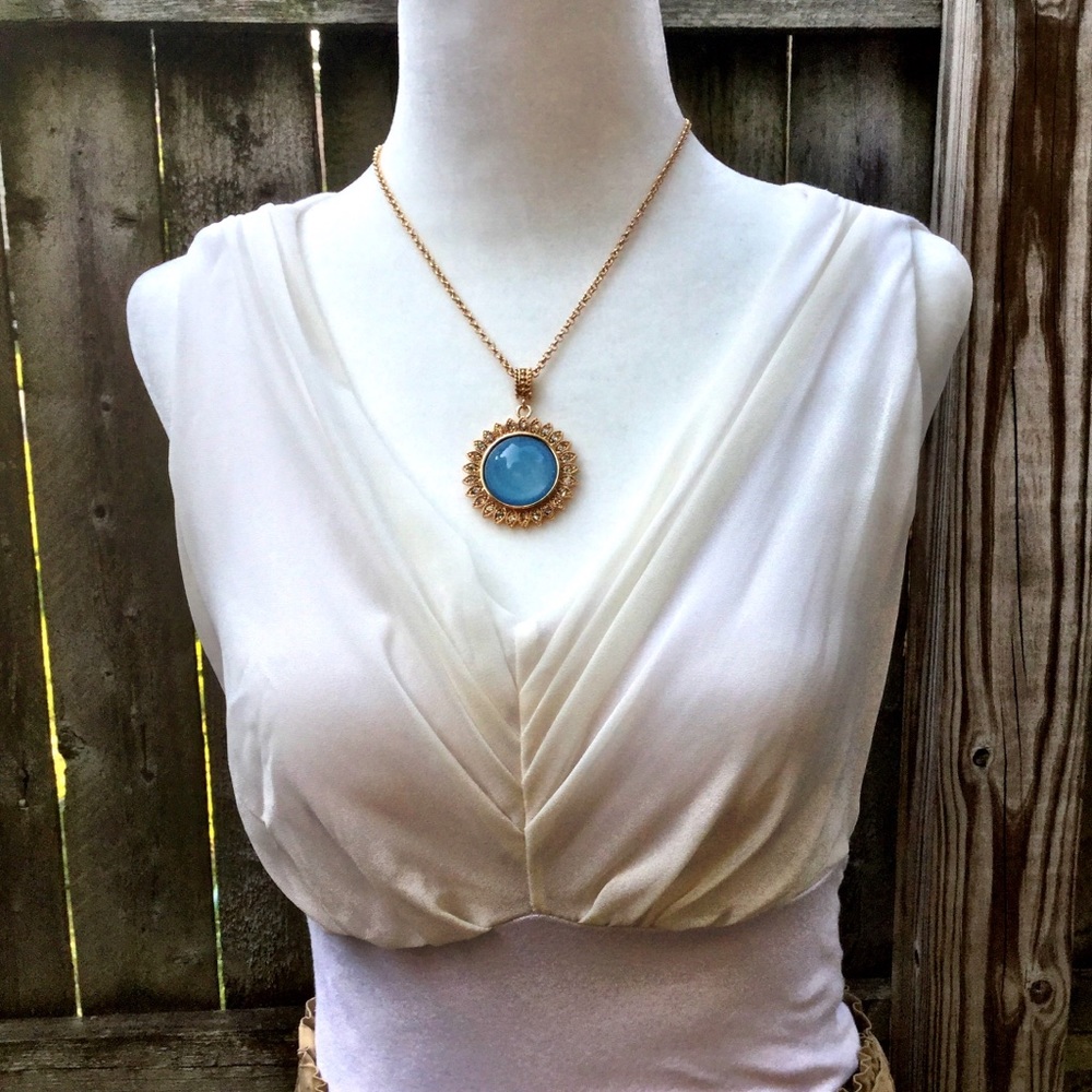 ✝️ Made in Germany | “Light of the World” Pendant & Earrings • NIB - Picture 5 of 5